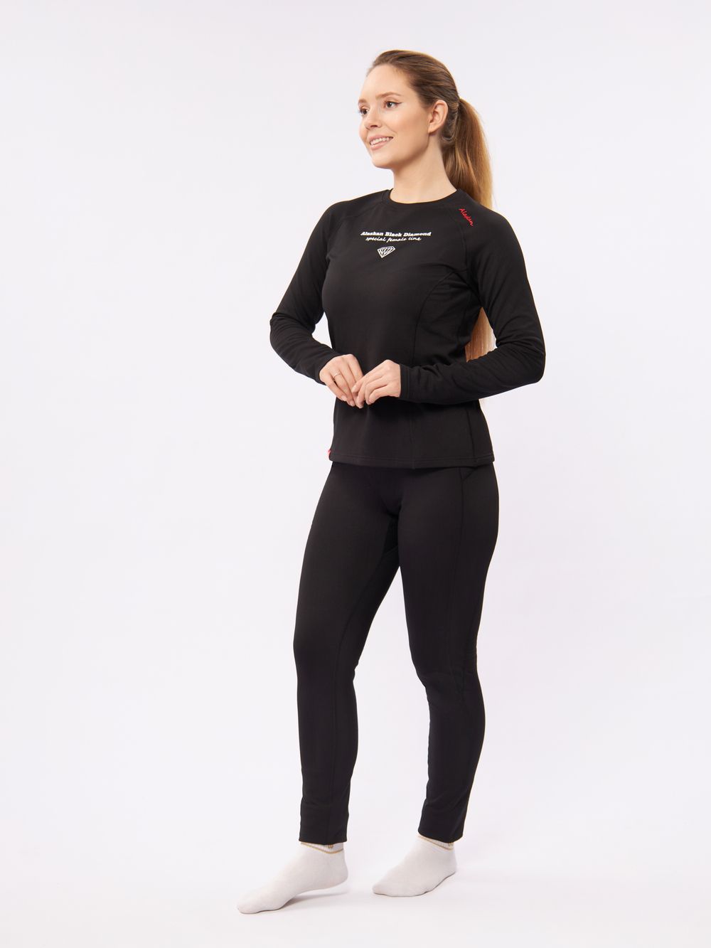 Термобелье  Alaskan Black Diamond жен. L черный