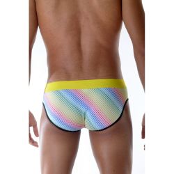 Мужские трусы слипы разноцветные Don Moris DM111828