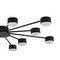 8344/12C COMFI черный, металл Люстра GX53 LED 12*7W 220V TORINA