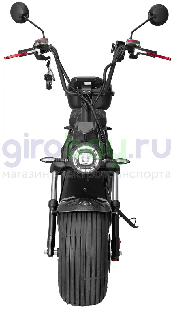 Электроскутер IKINGI X7 PRO 3000W - Карбон, летние покрышки фото №10