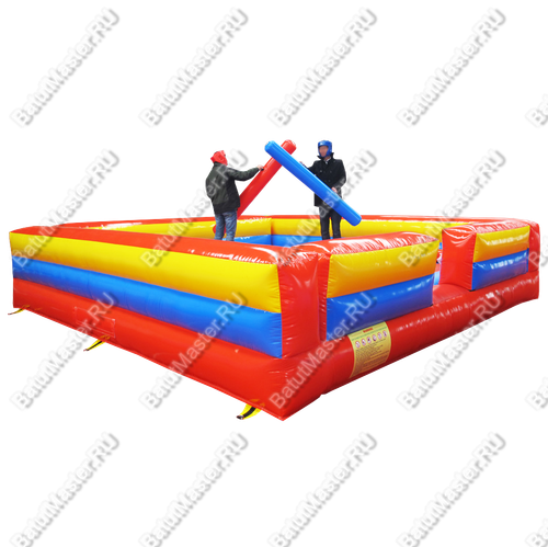 Надувная игра "Гладиатор" , 5*5*1,5 м