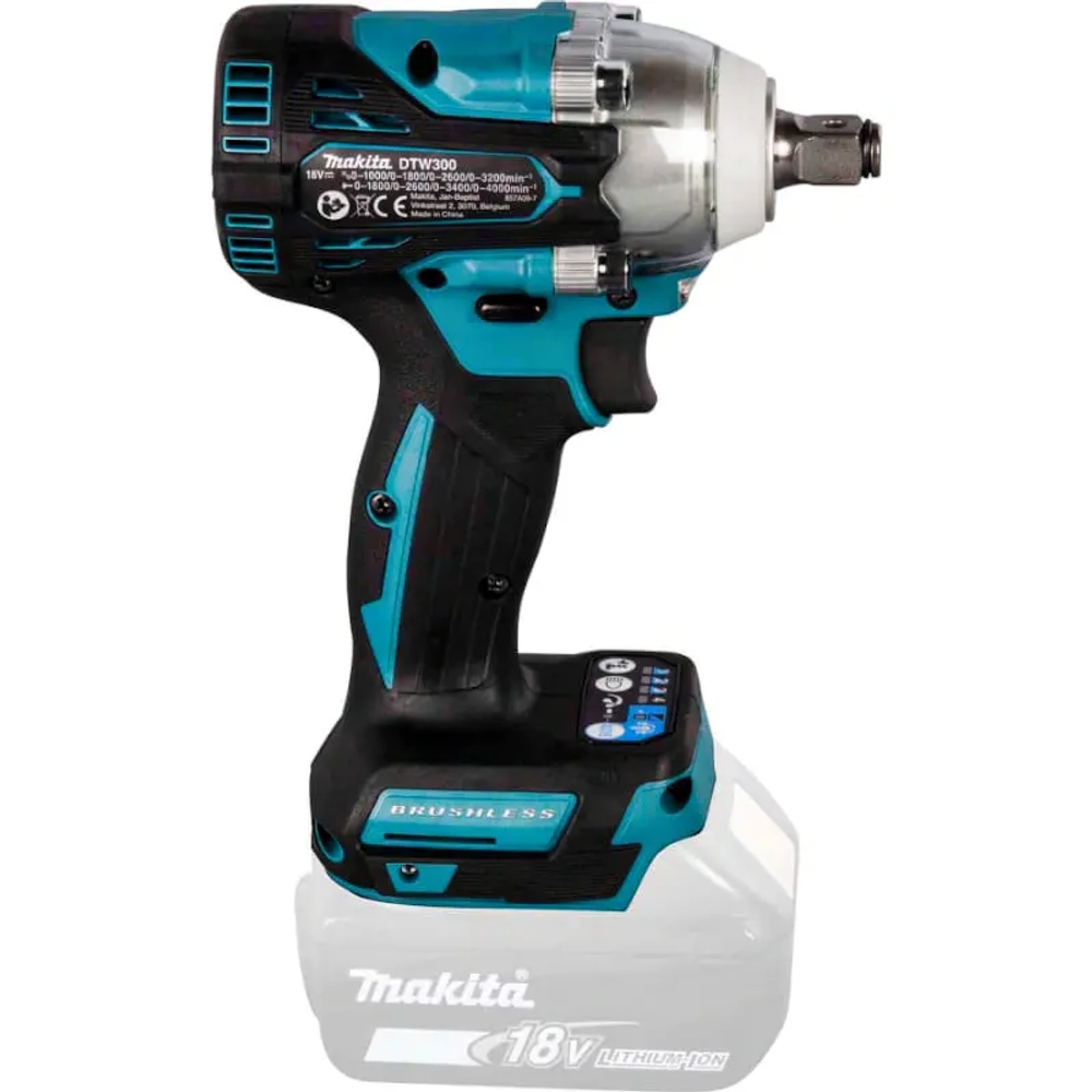 Makita DTW300Z аккумуляторный ударный гайковерт (без АКБ и ЗУ)
