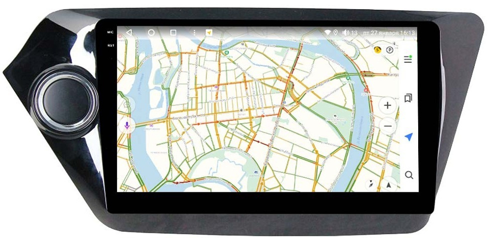 Магнитола для KIA Rio 2011-2017 - Vaycar VA27-0106-2K на Android 13, 8-ядер, 2K QLED, ТОП процессор, CarPlay,4G SIM-слот