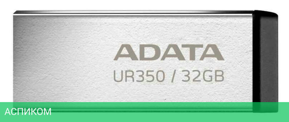 USB Flash-накопитель A-Data UR350-32G-RSR/BK