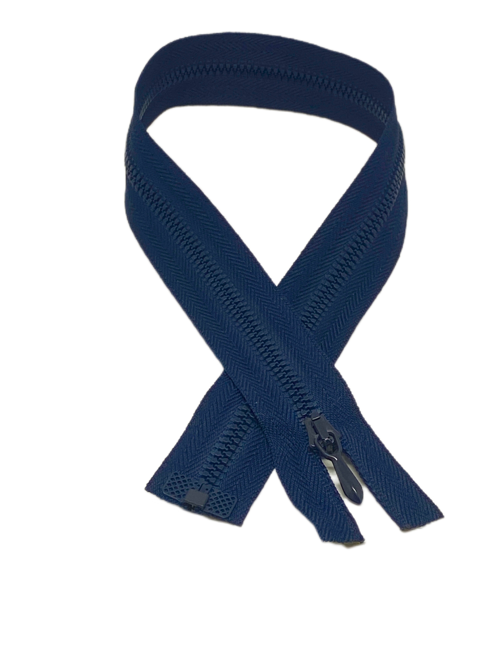 Застежка молния т-4 85 см темно синяя