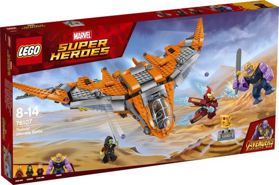 Lego Super Heroes Танос: последняя битва 76107