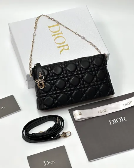 Мини-сумка Dior Miss Dior Midi черный