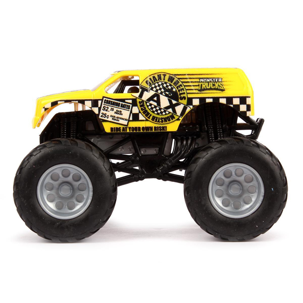 Модель ин. мет. "Монстр Джип" 10см. желтый RR-BW-070-R (Технопарк)