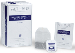 Althaus English Breakfast чай черный в пакетиках, 20 шт