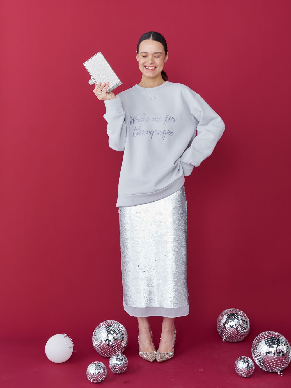 ЮБКА В ПАЙЕТКАХ SILVER