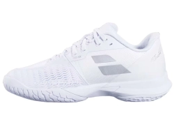 Женские Кроссовки теннисные Babolat Jet Mach 4 All Court - white/silver