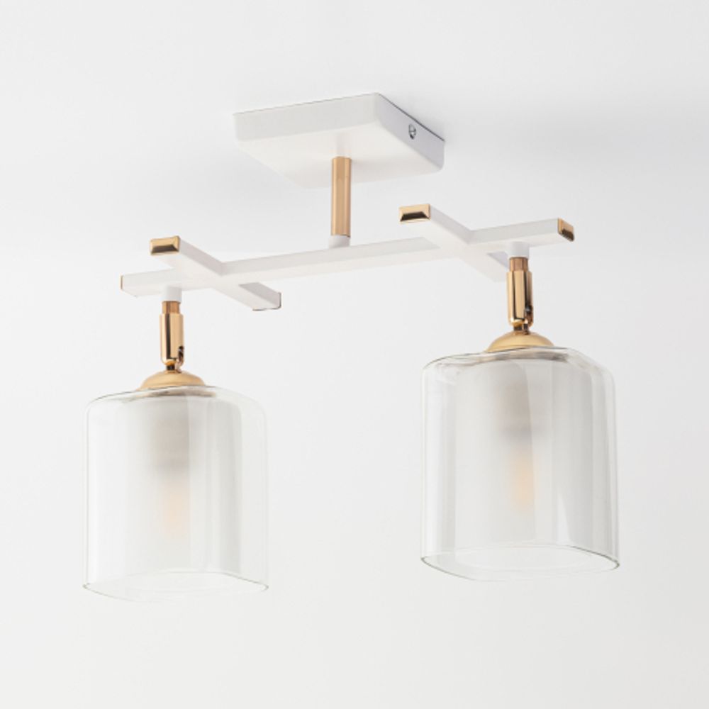 Светильник потолочный Rivoli   3100-302 2 * Е27 40 Вт модерн