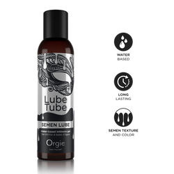 Интимный гель Orgie Lube Tube Semen Lube, имитация спермы (150мл)