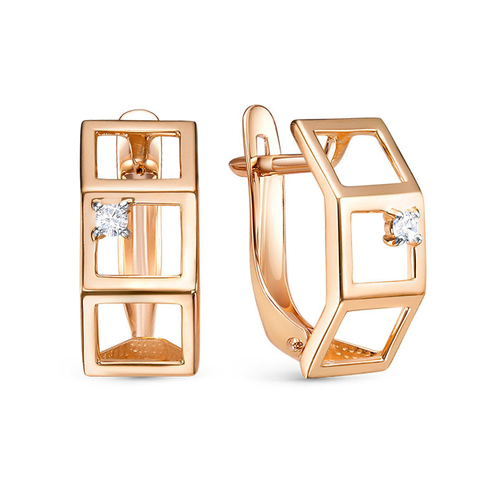 Серьги из золота 585 пробы