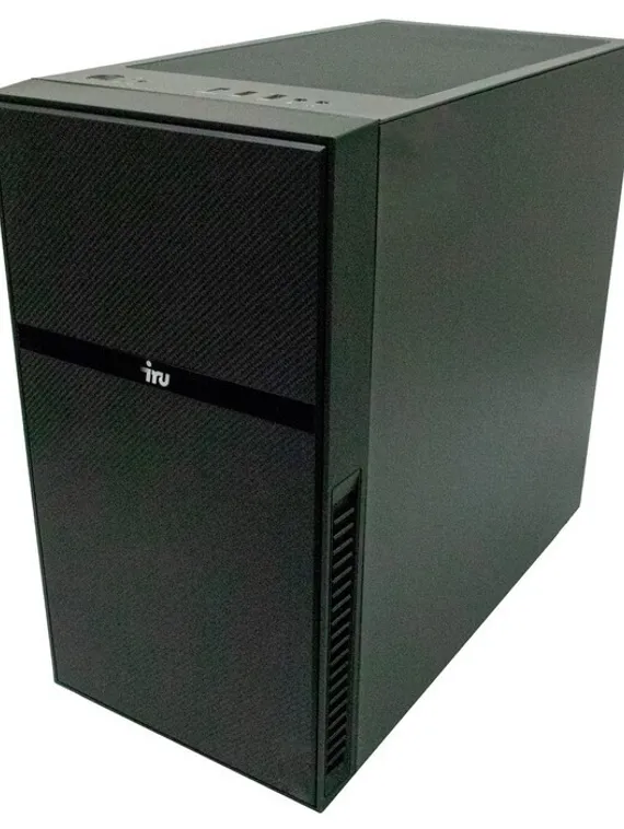 Компьютер IRU Game 510B5GM MT,i5 10400F, 16 Гб,HDD 1Тб, SSD 240Гб, GTX1660 6Gb,Win10, чёрный   93299