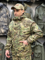 Костюм Горка 6М "Мультикам" с флисом, Рип-стоп (Беларусь)