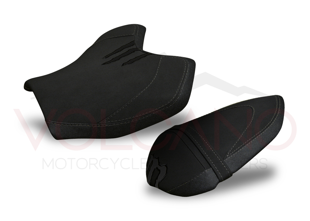 Kawasaki Z750 Z750R 2007-2012 Volcano комплект чехлов для сидений Противоскользящий