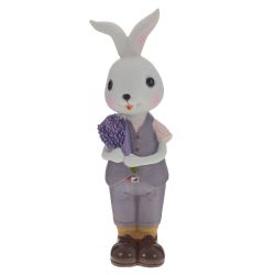 GAEM Фигурка декоративная "Заяц", L6,5 W8 H22,5 см, 2в.