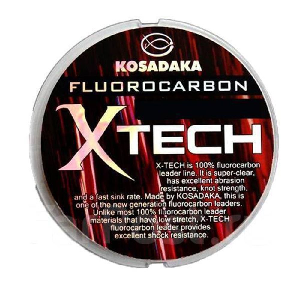 Леска Kosadaka X-Tech Флюорокарбон (30м)