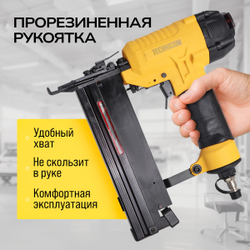 Пневматический степлер Technicom TC-NG5040, 6,3 Бар, 0,09 л/удар, 100 скоб/гвоздей магазин