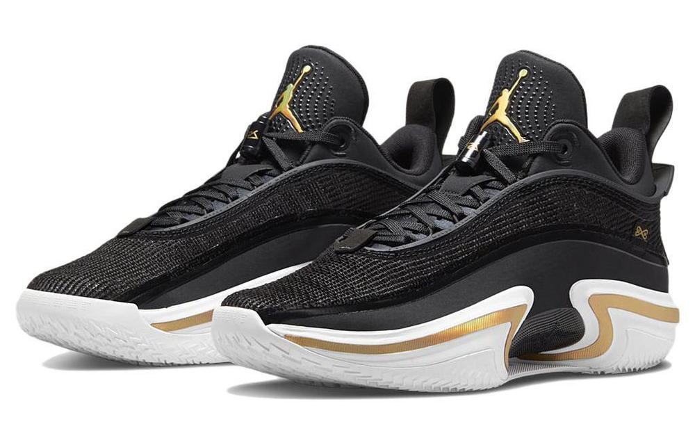 Кроссовки Jordan Air Jordan 36 Low Pf Black Gold Tpu
