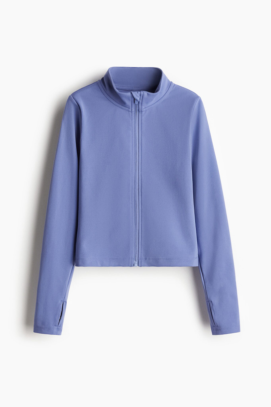 H&M Спортивная куртка SoftMove, светло-голубой