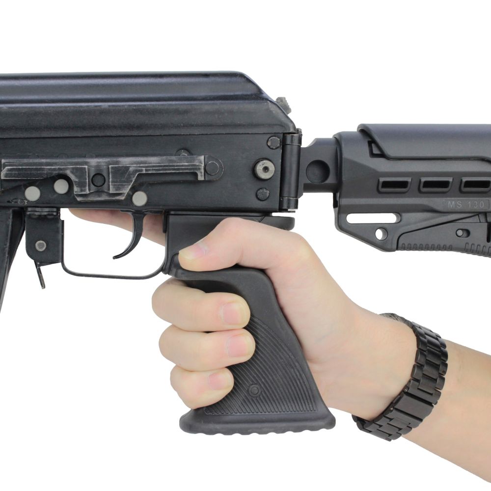 Рукоять АК анатомическая прорезиненная, DLG Tactical