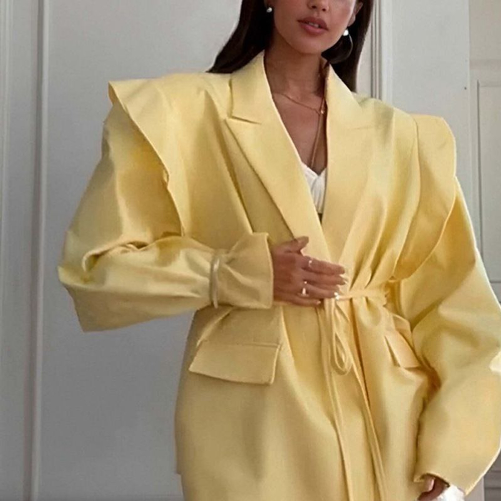 Женский пиджак оверсайз