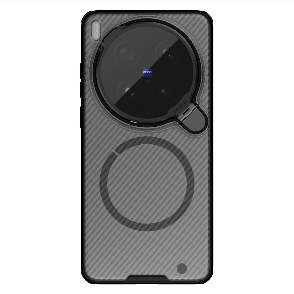 Чехол тонированный с MagSafe на Vivo X300 Ultra, серия CamShield Prop Magnetic Case (версия с прозрачной крышкой объектива) от Nillkin
