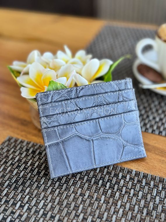 Картхолдер из кожи крокодила WA-209