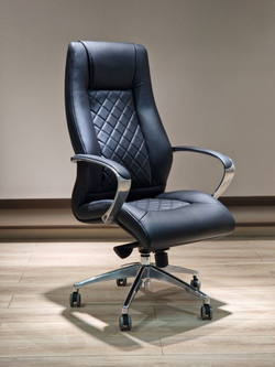 кресло офисное 2322 582045_Black color LEATHER