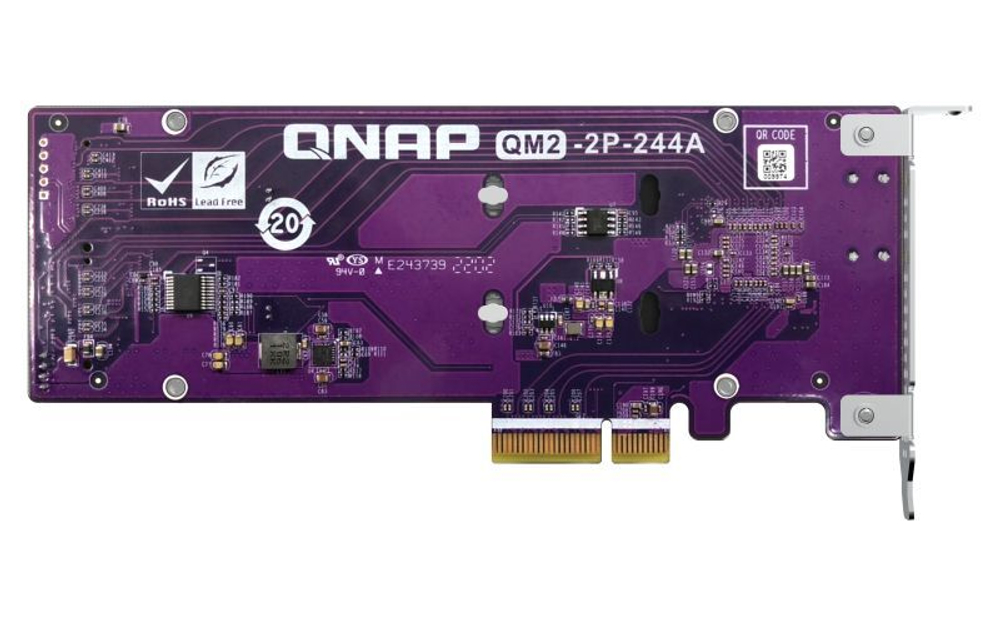 Карта расширения  QNAP QM2-2P-244A