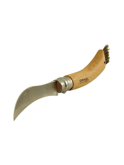 Нож грибника Opinel №8, нержавеющая сталь, рукоять бук, коробка, 001252