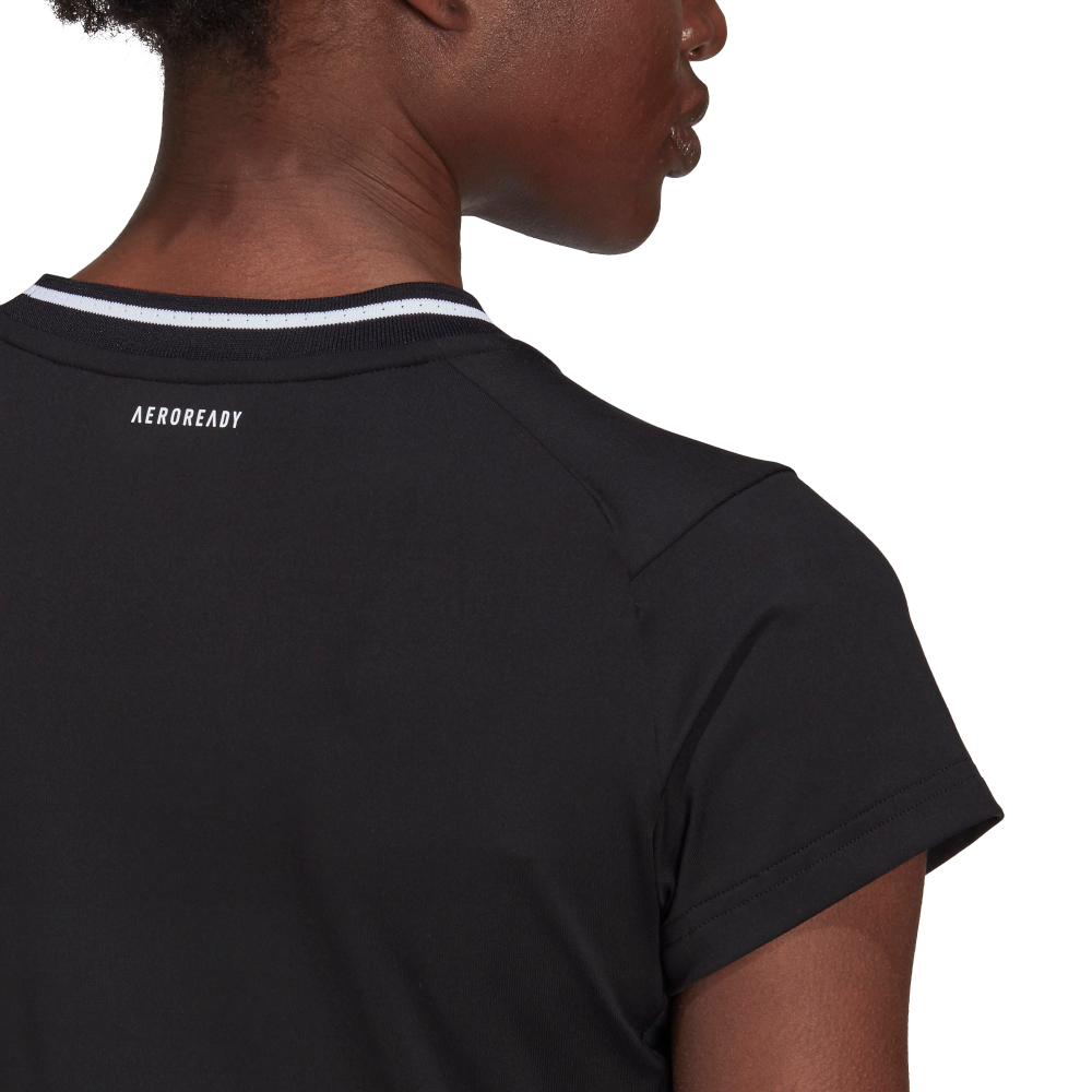 Женская теннисная футболка Adidas Freelift Tee W - Black