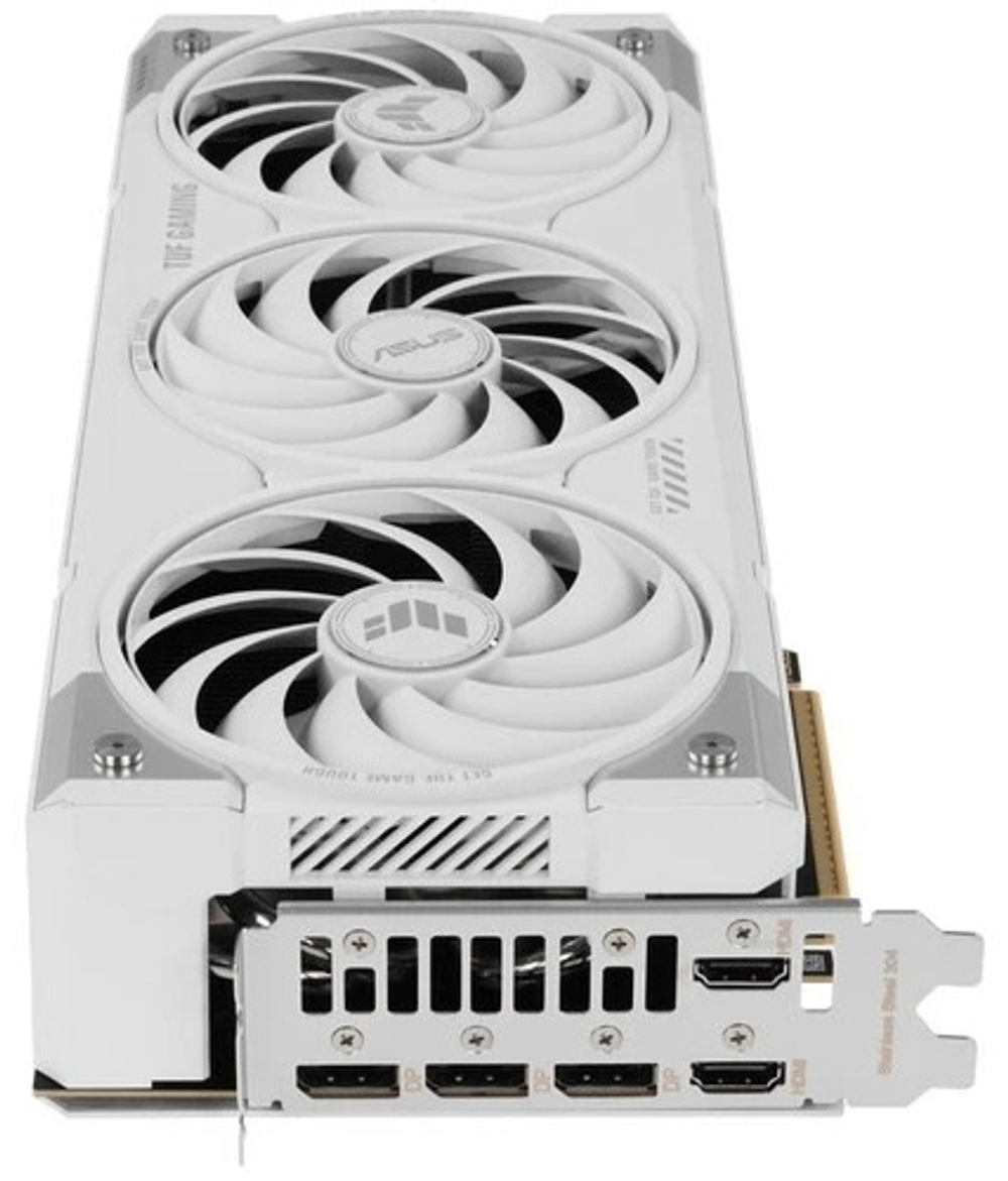 Видеокарта ASUS TUF Gaming RTX 5070 Ti 16GB GDDR7 BTF White OC Edition, TUF-RTX5070TI-O16G-BTF-WHITE 16 Гб