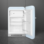 SMEG FAB10RPB5 Отдельностоящий однодверный холодильник, стиль 50-х годов, 54,5 см, пастельный голубой, петли справа
