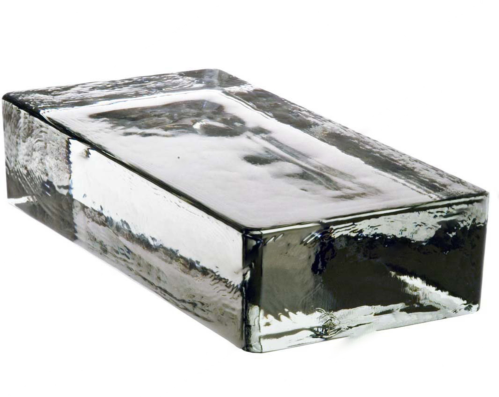 Кирпич стеклянный бесцветный Vetropieno neutro 24х11.7х5.5 см.