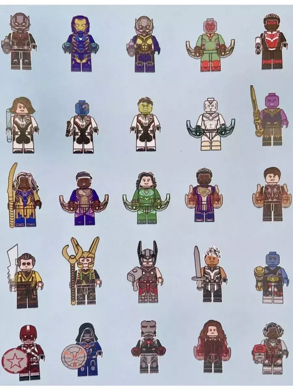 Конструктор Книга Мстителей 1696 деталей 3302