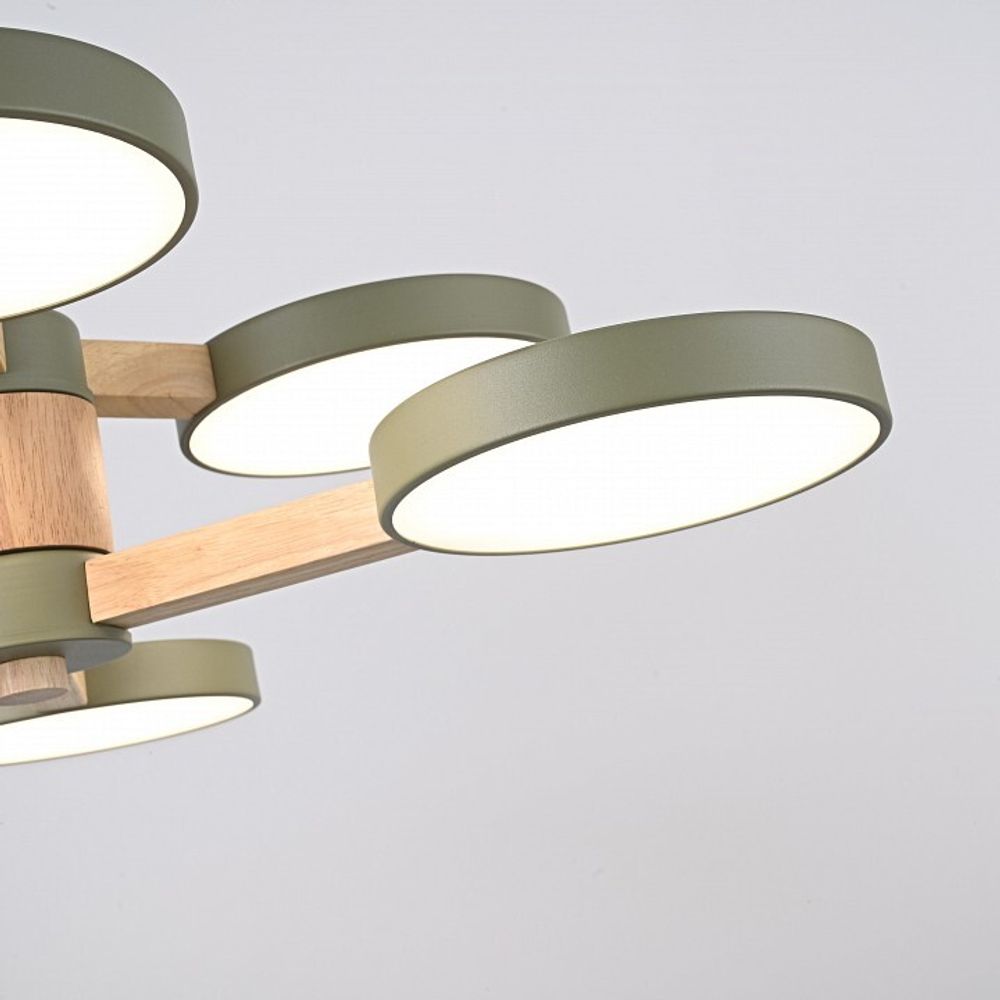 Люстра на штанге Imperiumloft TURNA Khaki TURNA-DBL01