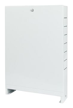 Шкаф коллекторный Грота ШРН-5 наружный до 16 отводов распределительный 651х120х1004 мм.