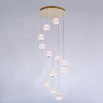 Подвесной светильник MD20001012-12A gold