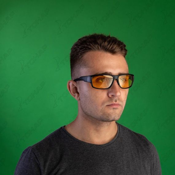 Очки поляризационные в чехле (желтый) (PR-OP-1197-Y) PREMIER