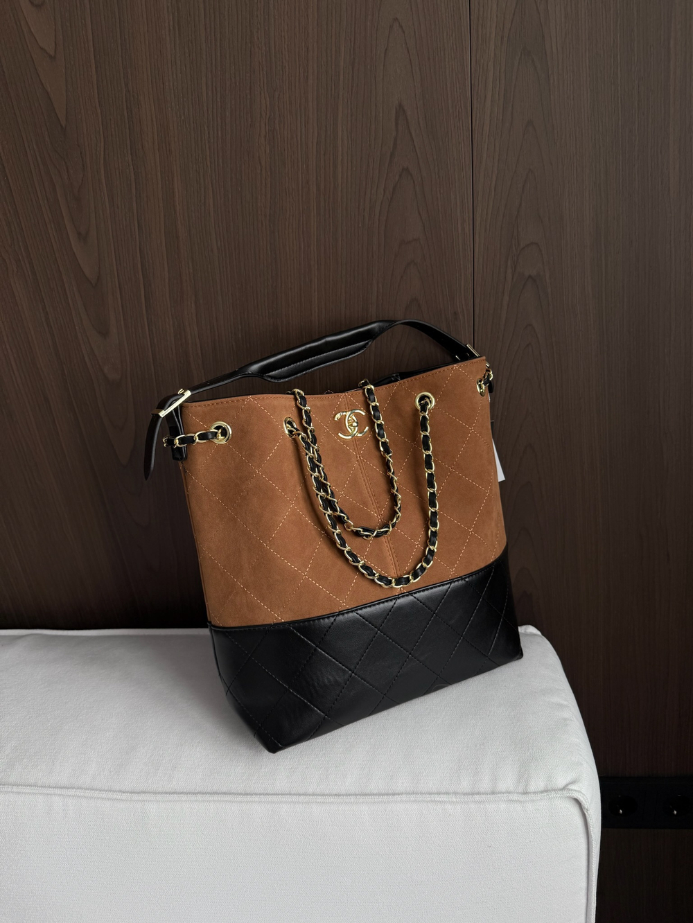 Сумка из эко кожи/замши