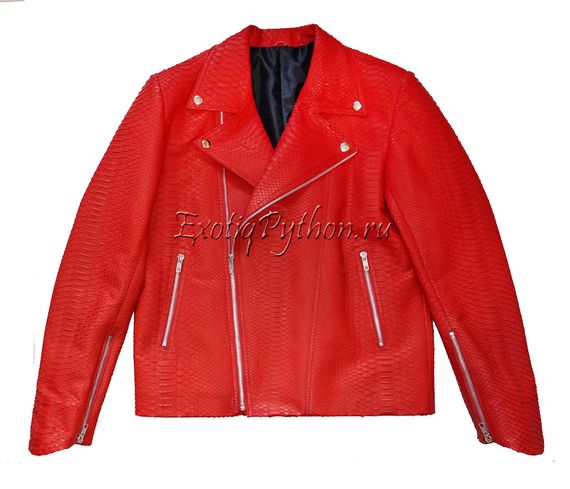 Куртка из кожи питона JT-7