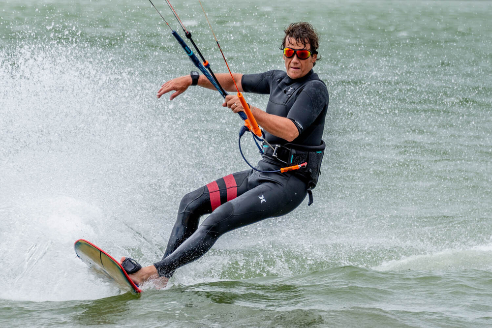 Спортивные очки OCEAN Tierra de fuego Matt Black / Revo Orange Polarized lenses