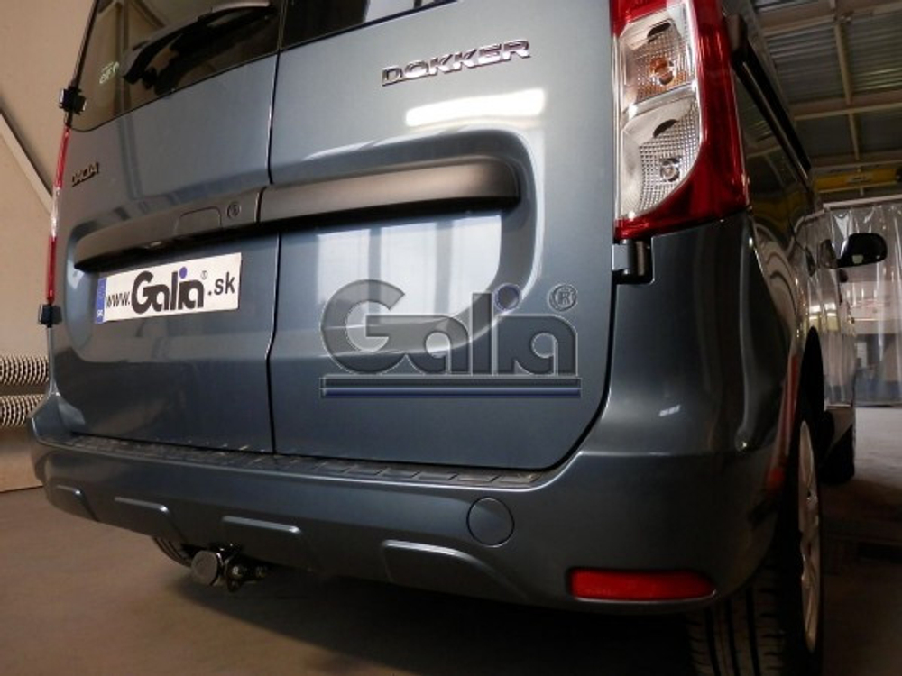 Оцинкованный фаркоп на Renault Dokker 2017-2019, Dacia Dokker 2012-2021, Renault Express 2020- (без электрики), Galia D045C