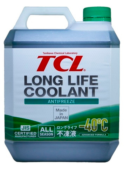 TCL АНТИФРИЗ TCL LLC -40C зеленый, 4 л