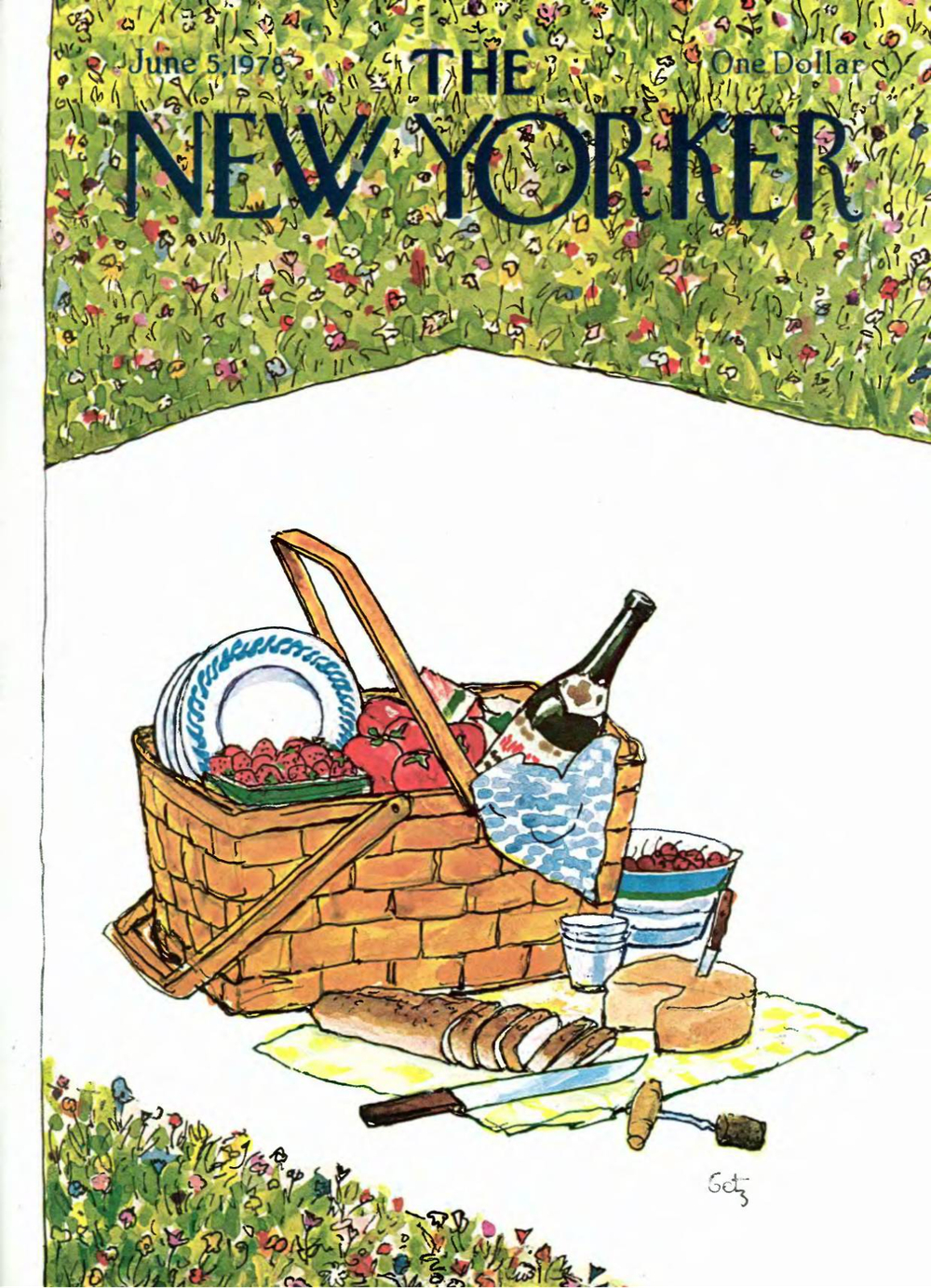 Журнал The New Yorker 05-06-1978, обложка