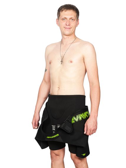 Короткий мужской гидрокостюм для серфинга Salvimar Garda Splashy Short men 3 мм