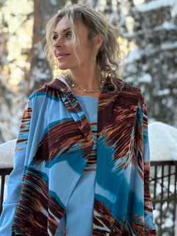 Мантия + Майка /лазурь